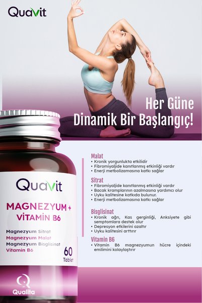 Quavit Magnesium 30 Tablets