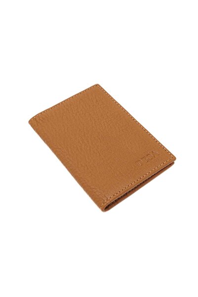 Desa Marty Tan Men's Leather Card Holder