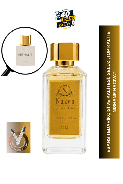 Nazen İstanbul Hacıvat | Bergamot - Ananas - Yasemin - Misk| Ferah ve Dumansı...