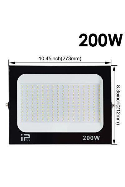 Choice كشاف LED بقوة 200 واط، إضاءة خارجية 100 واط، 150 واط، 200 واط، مقاومة ...