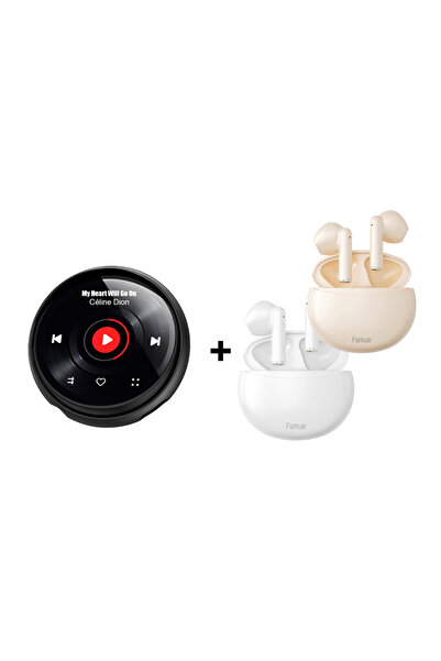 choice2 طقم سماعات أذن 64 جيجابايت، مشغل MP3 من Famue طراز BF03، هيكل دائري، ...
