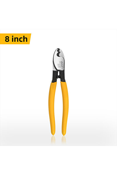 Choice6 Deli 8inch B Insulated Cable Cutter Electrician Professional Pliers S...