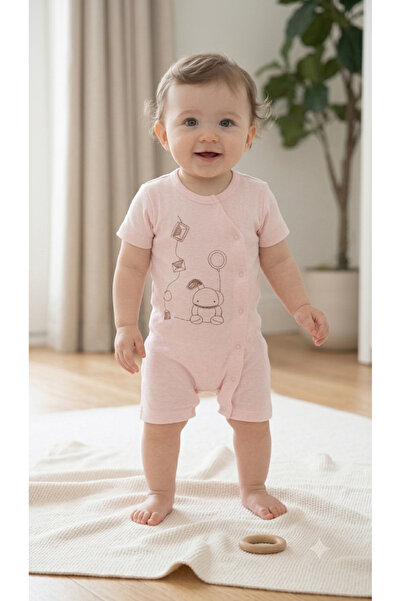 Efemkids 3/9 Months Baby Rompers Short Comfortable Flexible Newborn Baby Romp...