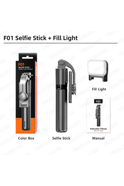 choice2 حامل هاتف محمول TOKQI Mini Selfie Stick Tripod للتصوير الفيديو مع جها...