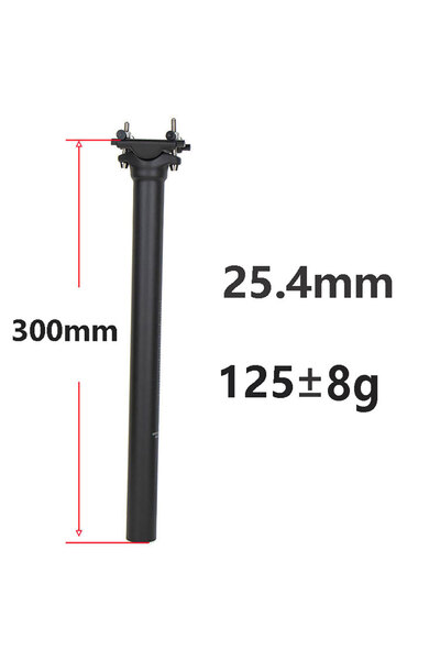 Choice 25.4x300mm ELITA ONE Ultra Light Carbon Fiber Seat Post 25.4/27.2/30.9...