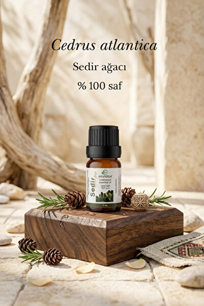 EinNatur زيت سيدروس أتلانتيكا العطري - 5 مل، نقي 100%، زيت الأرز العطري