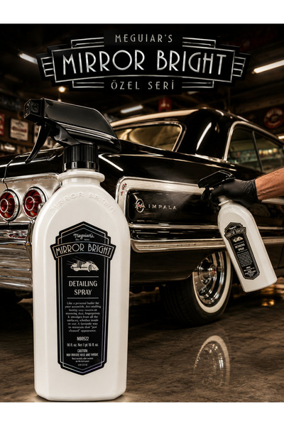 Meguiars Meguiar's Mirror Bright Classic Özel Seri Detailer & Detaylı Temizli...