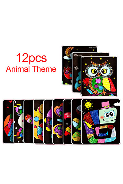 Choice 12DWLY Children Magical Painting Art Stickers Painting Handmade DIY Tr...
