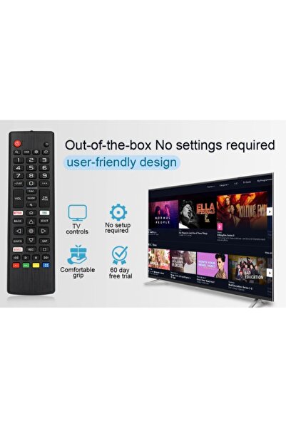 Choice جهاز تحكم عن بعد للتلفزيون AKB75675304 متوافق مع موديلات التلفزيون الذ...