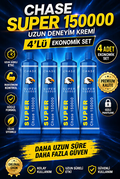 Chase Super 150000 Krem 4lü Set