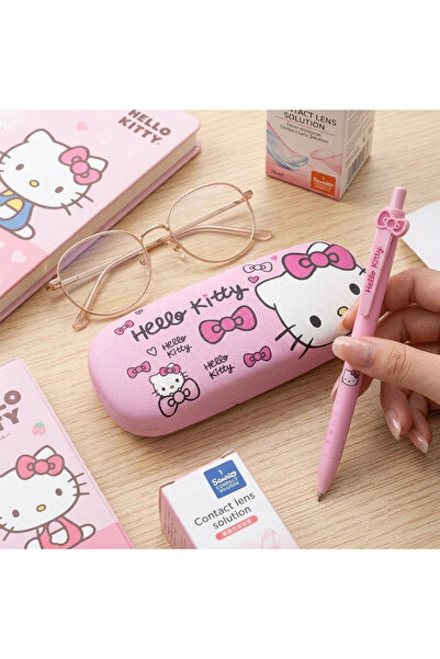 Choice15 8 Sanrio Hello Kitty Glasses Case – Cartoon Pattern Eyewear Storage ...