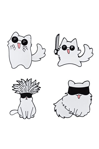 Choice1 XZ6435C Cute Anime characters Enamel Pin Brooches Animals Cat Custom ...