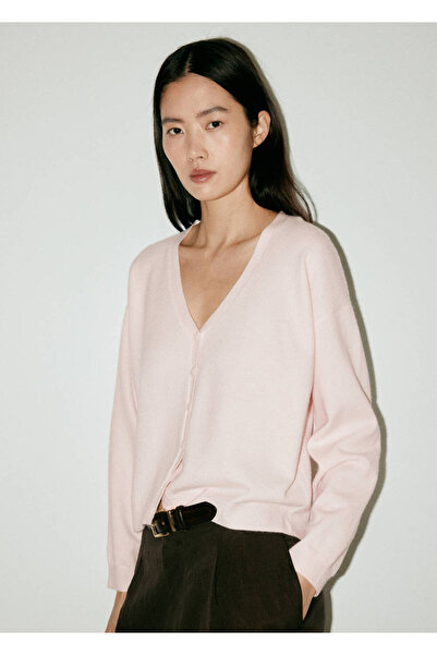 MANGO Woman Cardigan nekkon