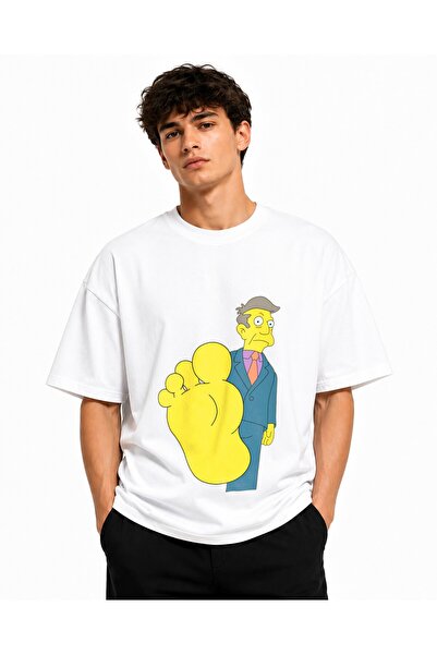 Inscriptie Ουνισέξ Βαμβακερό T-shirt Υψηλής Ποιότητας  "Principal Skinner "