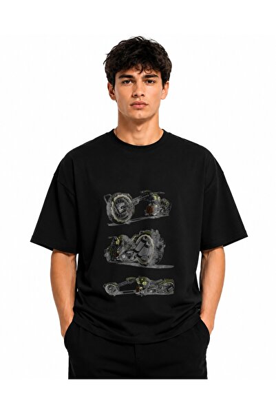 Inscriptie Unisex Premium Cotton Casual T-Shirt "Horizon double revolution sh...