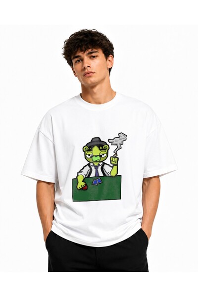 Inscriptie Tricou Unisex Bumbac Premium Casual " Caracter fictional "