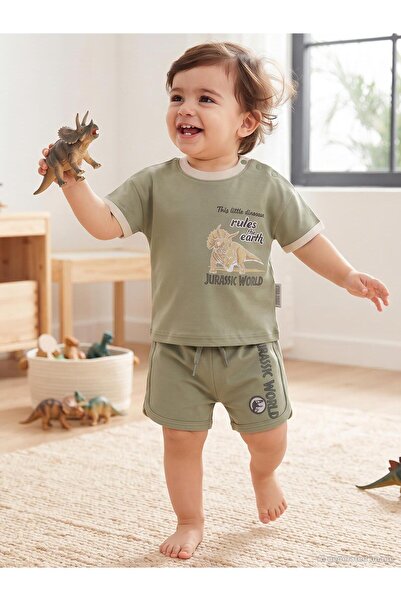 Jurasic World Jurassic World 6-18 Months Set - Khaki