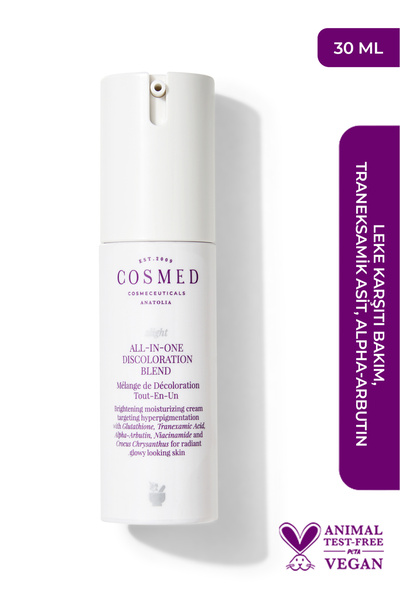 COSMED Traneksamik Asit, Alpha-Arbutin İçerne Leke Bakım Kremi/Alight ALL-IN-...