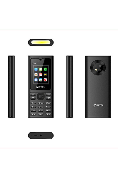 Choice1 black MKTEL EXO Feature Phone 1.77" Display 1800mAh Big Battery Bluet...