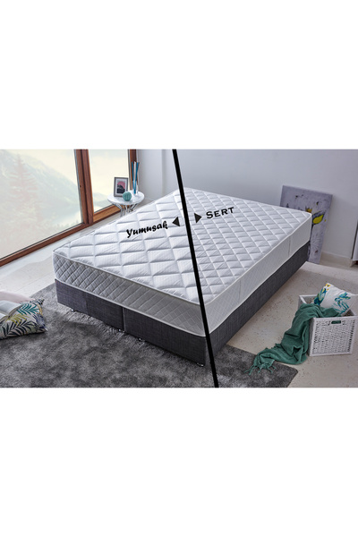 Niron Yatak Niron Hybrid 180x200 Cm Çift Kişilik Hem Sert Hem Yumuşak Full Or...