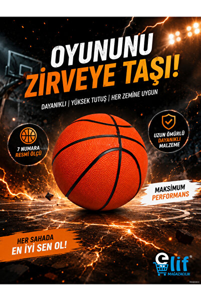 Elif mağazacılık Basketbol topu no:7