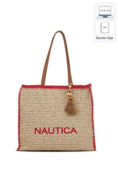 Nautica A.Bej-Kırmızı Kadın Omuz Çantası Cn7769t