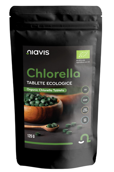 Niavis Chlorella Tablete Ecologice/Bio 125g