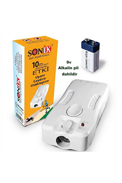 SONİK Ultrasonik Köpek Kovucu Saldırgan Köpek Savar Cihazı Elektronik Kaçıran...