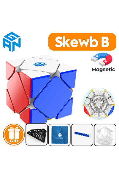 choice2 مكعب السرعة المغناطيسي Skewb المحسن 【JudyCube】GAN Skewb المغناطيسي (م...