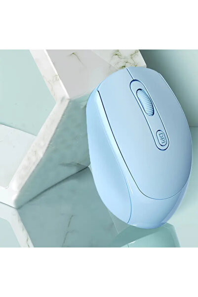 Choice3 Blue Wireless Mouse Bluetooth-Compatible 2.4G Wireless Mouse Dual Mod...