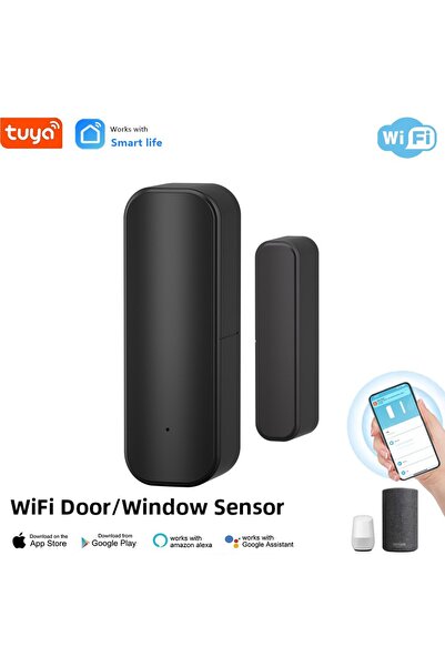Choice 19JWT-B WiFi Door Open Closed Detectors Tuya Window Sensor with App No...