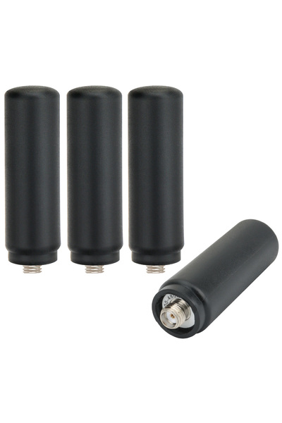 choice2 4PCS ABBREE AR-243 Mini Antenna SMA-Female UHF 400-480MHz High Gain F...
