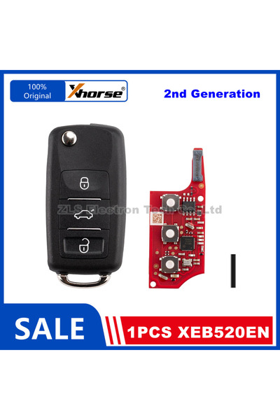 Xhorse جهاز تحكم عن بعد عالمي XEB510EN XEB520EN B5 مع شريحة XT57 فائقة، النسخ...