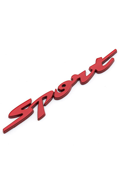 Choice Red Metal 3D Chrome Car Trunk Auto Body Racing Sport Word Letter Stick...