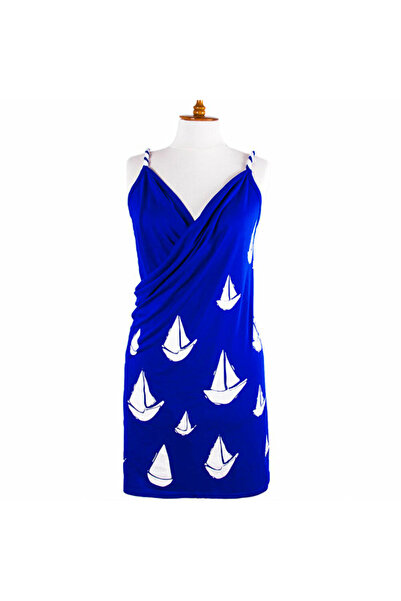 ANEMOSS Sailboat Beach Dress