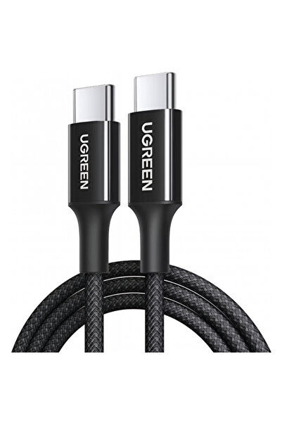 Ugreen Cablu Date si Incarcare USB-C - USB-C L501, 60W, 2m, Negru
