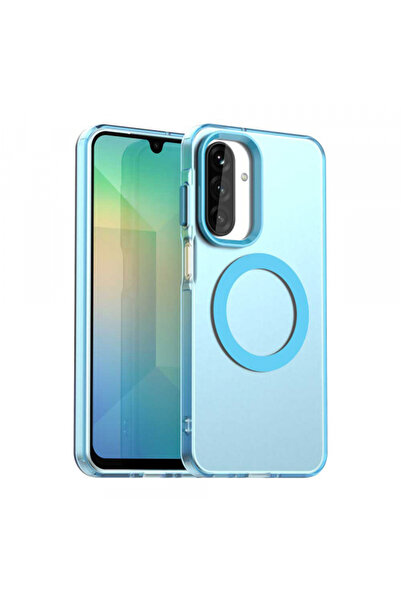 Samsung Husa MagSafe pentru Galaxy A17 5G, Techsuit, CandyCase, Albastra