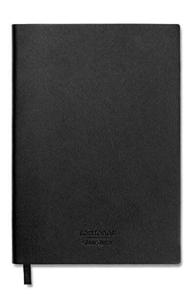 Victoria's Journals Softtons Flexible Cover Notebook A5 Cream 128 Pages. Striped