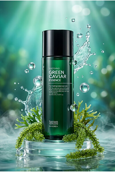 TENZERO Green Caviar Yatıştırıcı Cilt Bakım Esansı 150 ml