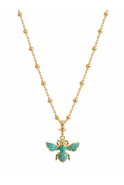 Sense of Atelier Alizée Turquoise Bee Necklace