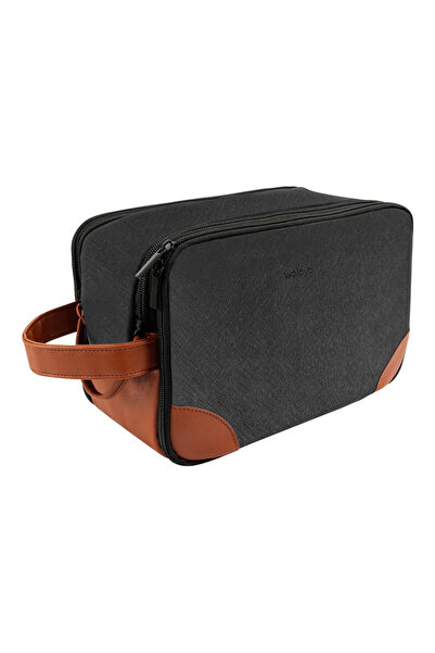 Choice1 black Travel Toiletry Bag for Men Hanging Dopp Kit Water Resistant Sh...