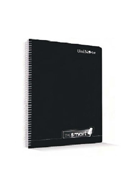 ÇINAR DEFTER دفتر ملاحظات A4 مربعات بغلاف بلاستيكي ذكي مع حلقات، 96 ورقة، عبو...