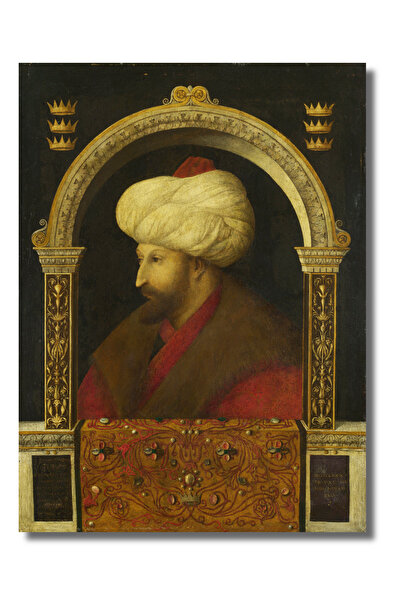 Rosaart Fatih Sultan Mehmet Portresi Posteri,Çerçevesiz Poster, II. Mehmet, O...
