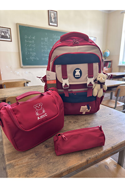 astral kids Astral Collection Level Ortopedik İlkokul ve Ortaokul 3'lü Sırt Ç...