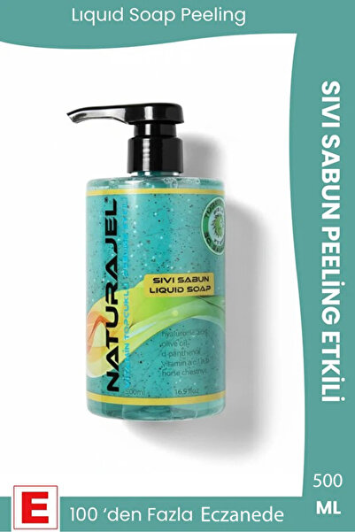 Naturalite Naturajel 500 Ml Liquid Soap with Peeling Effect and Vitamin Heel
