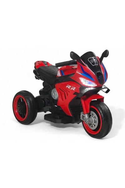 ALBADER Electric Ride-On Motorcycle with Sporty Design,12V Battery Powered Ki...