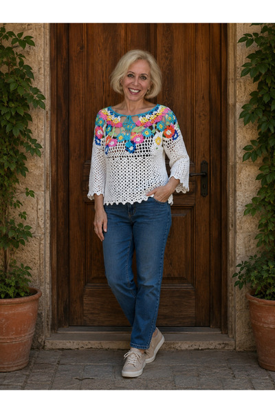 El örgüsü Ydr Design Blouse
