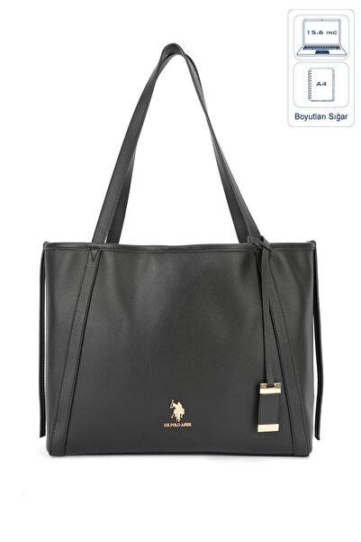 U.S. Polo Assn. Black Women's Shoulder Bag Us26589
