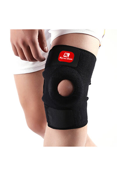Choice AB017-black Knee Brace with Side Stabilizers Relieve Meniscus Tear, Pa...
