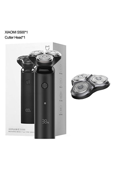 Choice MIJIA S500 and blade MIJIA S500 Electric Shaver Clipper Triple Blade T...